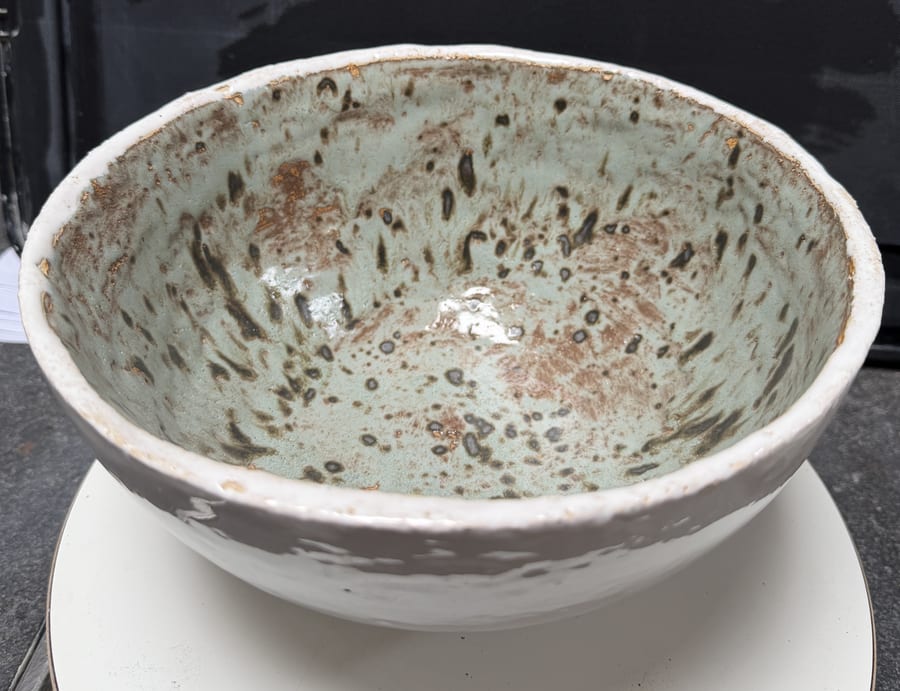 Keramiek "Ronde Schaal" door Marianne — Kunstcollectief Zaalberg