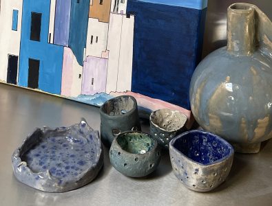 Keramiek "Theelichtjes Houder" door Marianne — Kunstcollectief Zaalberg