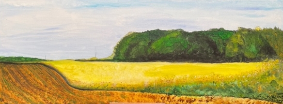 Schilderij "Brabant" door Marianne — Kunstcollectief Zaalberg