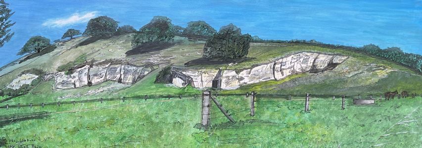 Schilderij "Limburg" door Marianne — Kunstcollectief Zaalberg