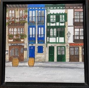 Schilderij "Spanje" door Marianne — Kunstcollectief Zaalberg