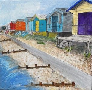 Schilderij "Whitstable I" door Marianne — Kunstcollectief Zaalberg